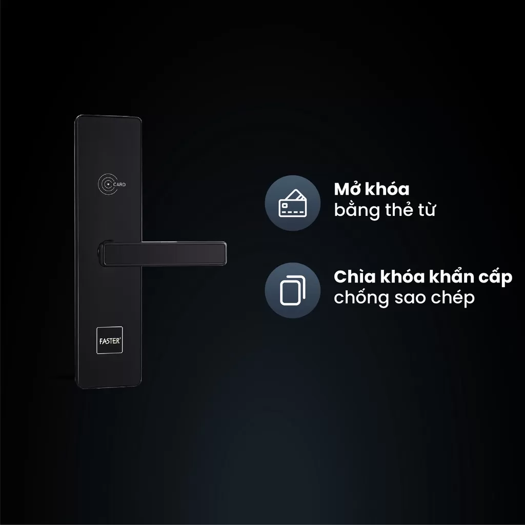 Khóa khách sạn HFS 6080 BL