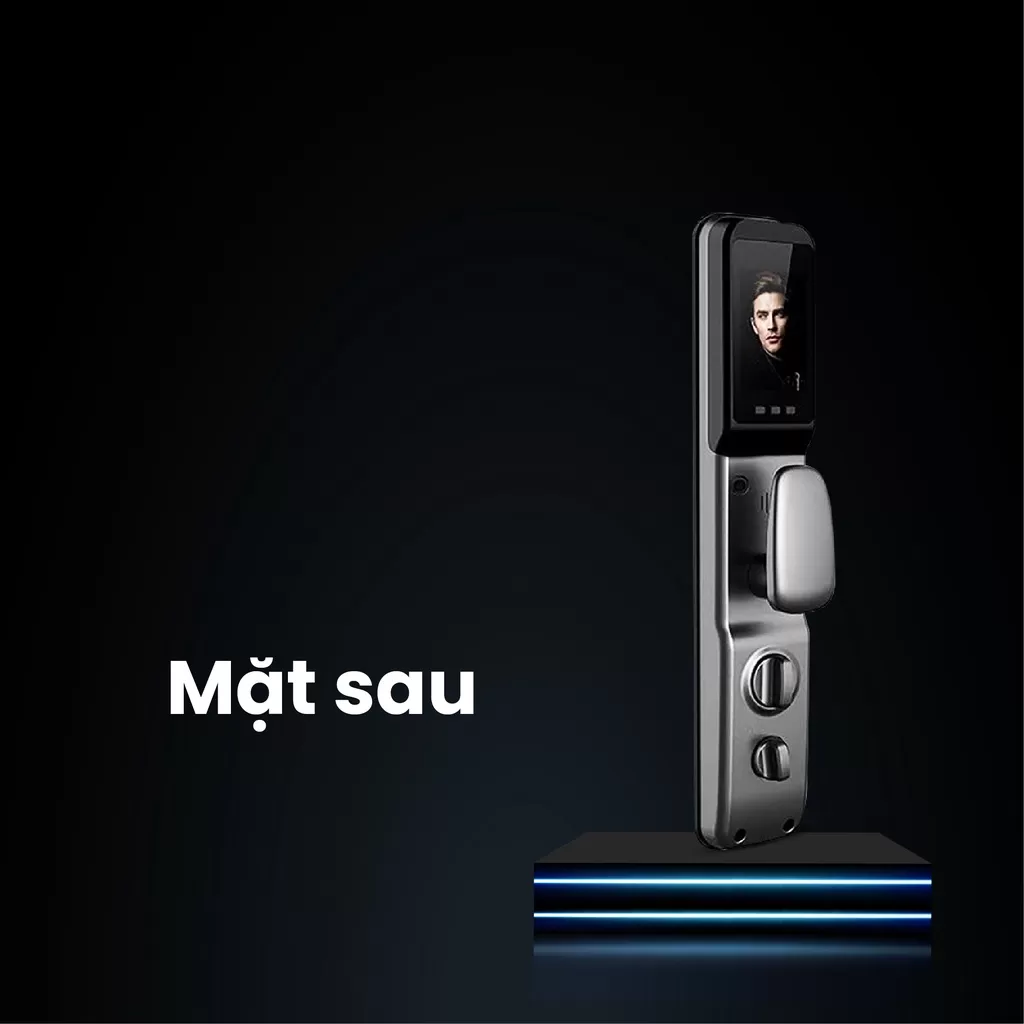 Khóa cửa nhận diện khuôn mặt FS007FD3D-BM
