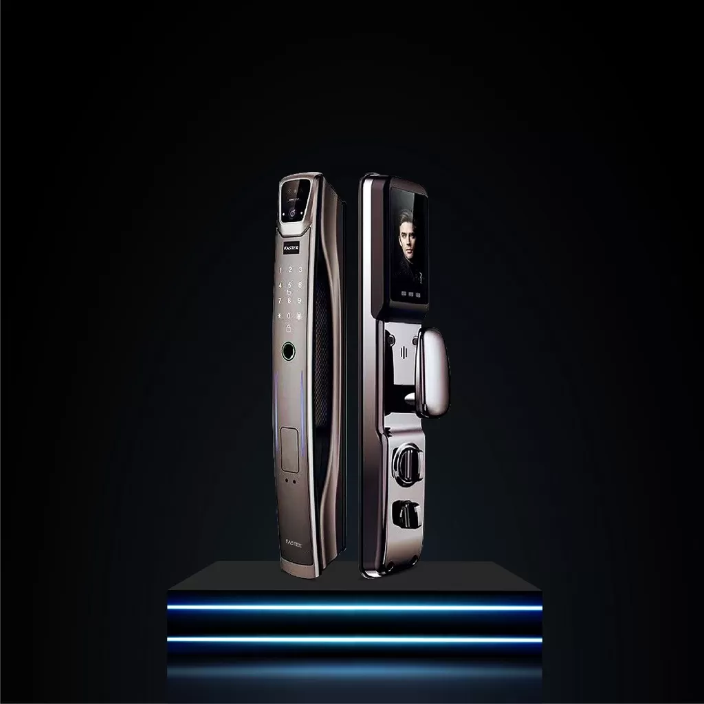 Khóa cửa nhận diện khuôn mặt FS007FD3D-BS Face ID