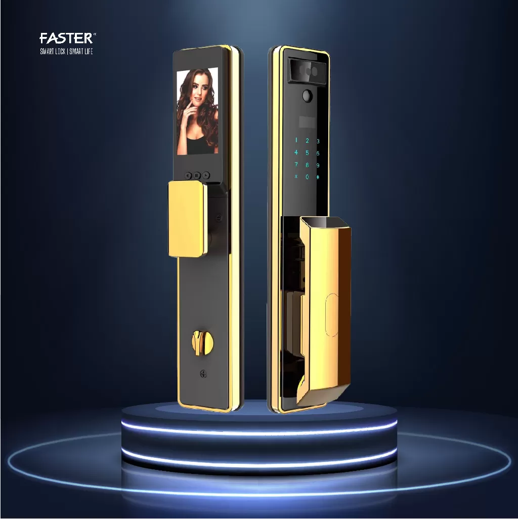 Khóa cửa nhận diện khuôn mặt FS029-24K Face ID