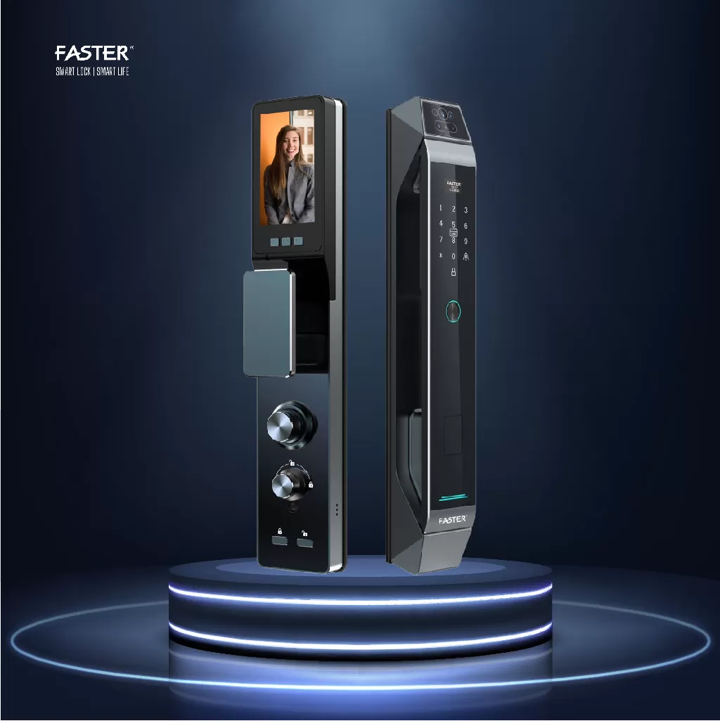 Khóa cửa nhận diện khuôn mặt FS868 CNC Face ID