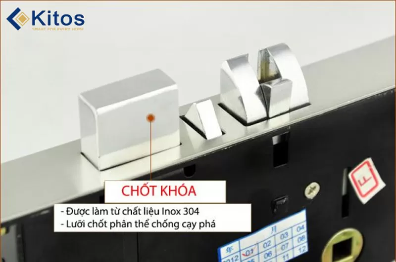 Khóa cửa thẻ từ khách sạn Kitos KC538