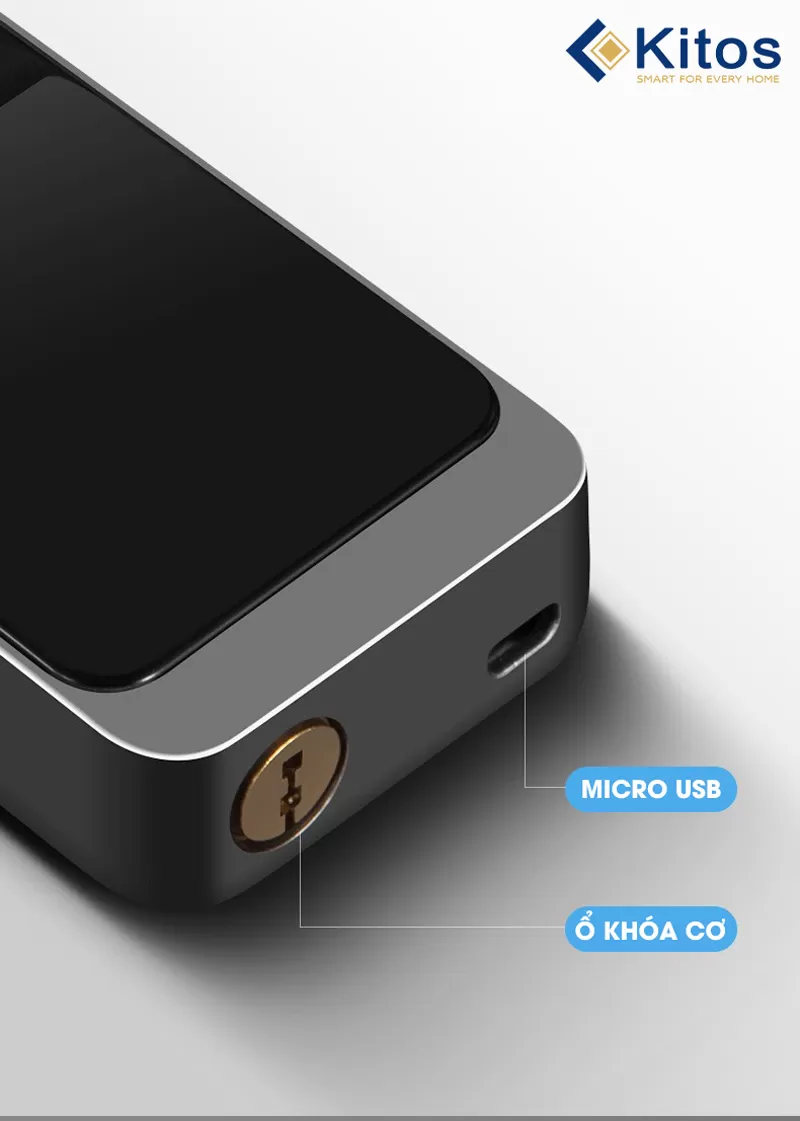 Khóa cửa thẻ từ mã số Kitos KT-V2