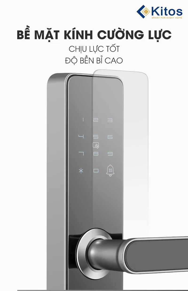 Khóa cửa thẻ từ mã số Kitos KT-V2