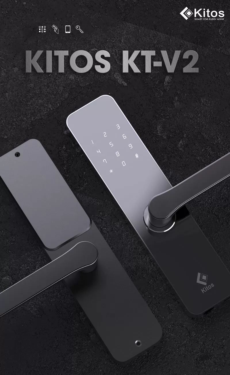 Khóa cửa thẻ từ mã số Kitos KT-V2
