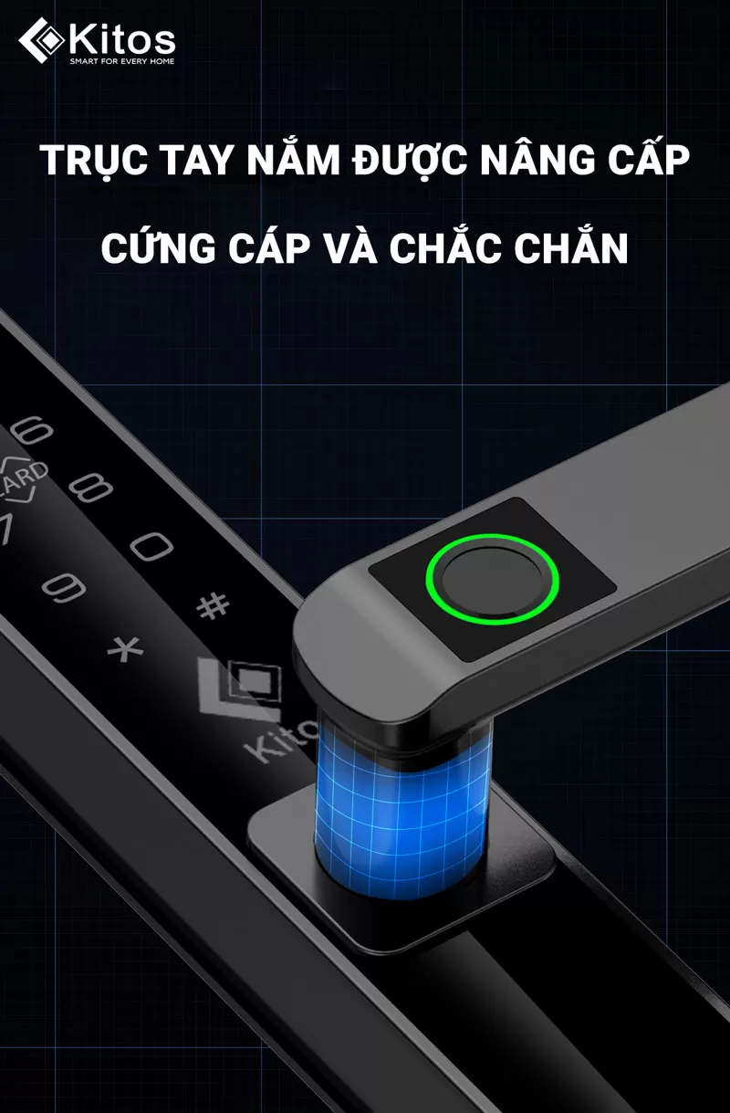 Khoá cửa thông minh Kitos KT-AL630 PRO