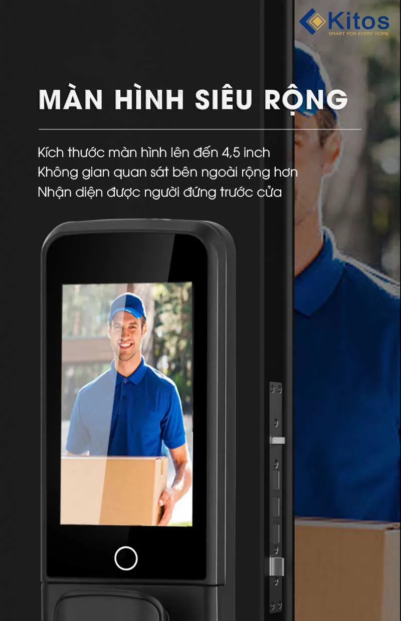 Khóa cửa thông minh Kitos KT-X8