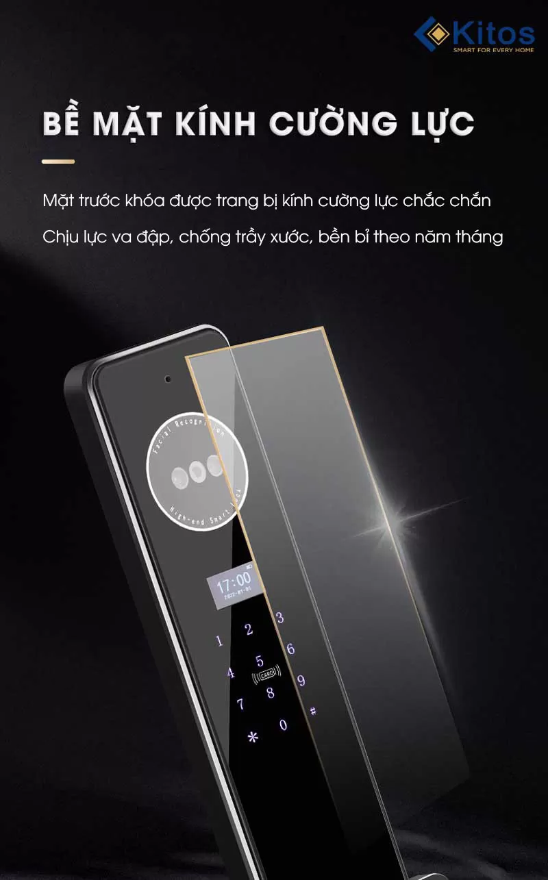 Khóa cửa thông minh Kitos KT-X8