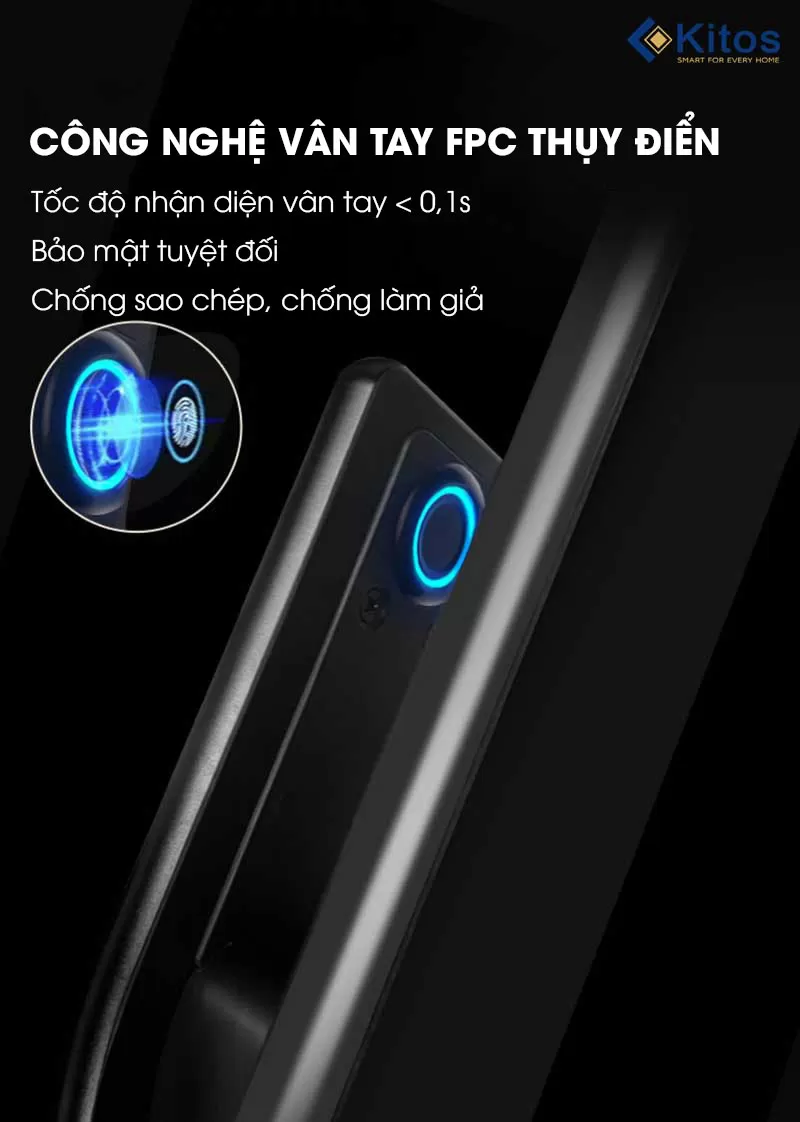 Khóa cửa thông minh Kitos KT-X8