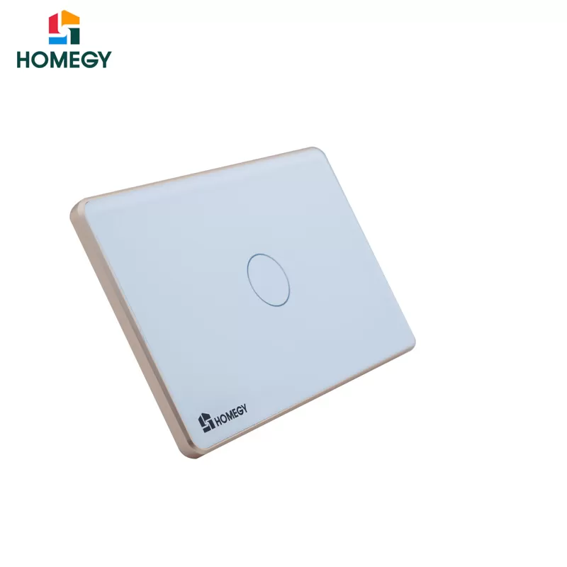 Công tắc cảm ứng Homegy 1 nút công suất cao kính phẳng (NL)