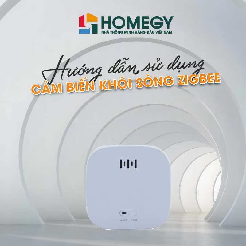 Hướng dẫn sử dụng cảm biến khói sóng wifi