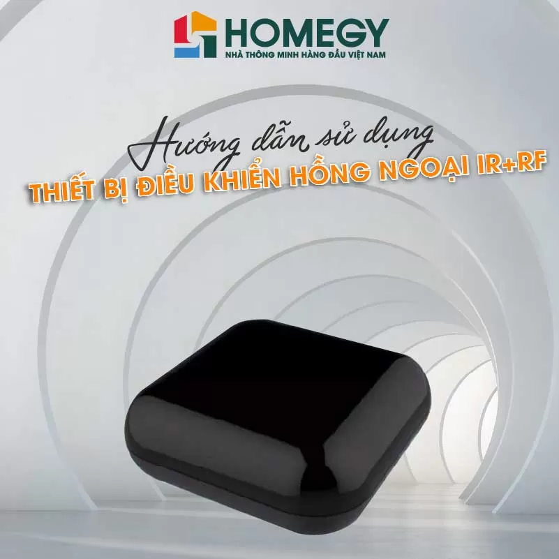 Hướng dẫn sử dụng thiết bị điều khiển hồng ngoại IR+RF