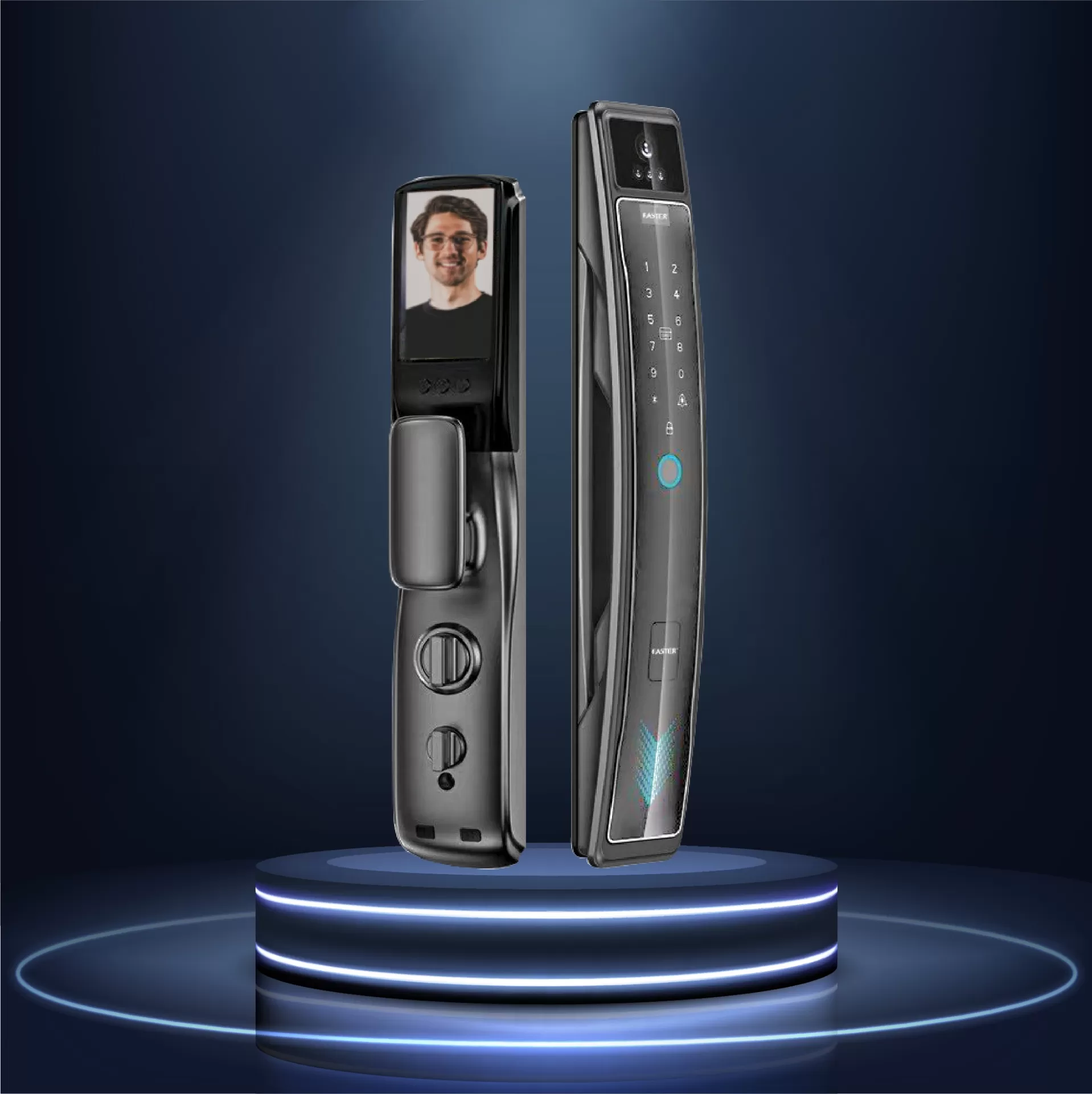 Khoá vân tay chuông hình FS0061 MG