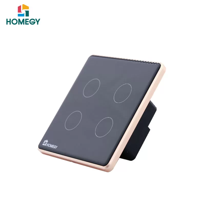 Công tắc Rèm đôi thông minh BLE kính phẳng