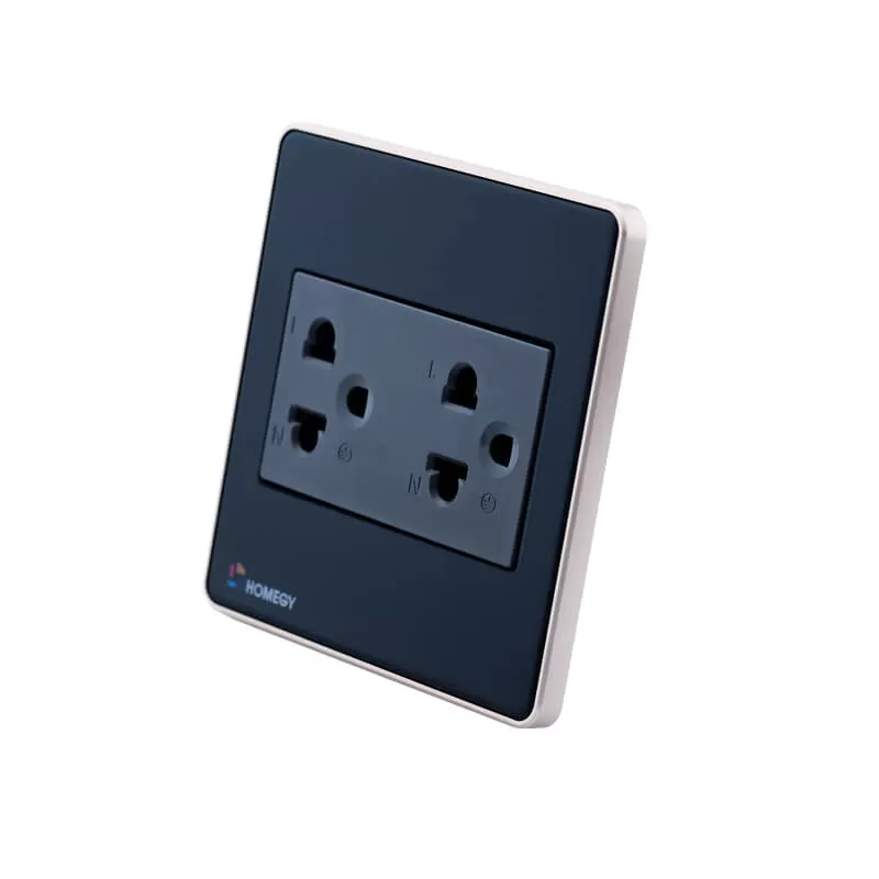 Ổ cắm điện đôi Homegy